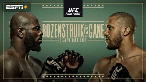 Jairzinho Rozenstruik faces Ciryl Gane in a Heavyweight clash in this weekend's UFC main event.