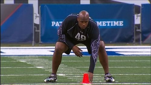 Former Houston OL Isaiah Thompson records the slowest 40-yard dash time