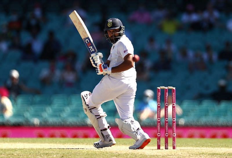 Rohit Sharma in action