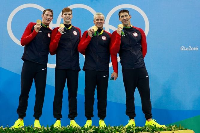 5 most successful male American swimmers at the Summer Olympics