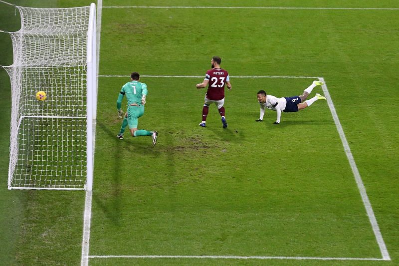 Gabriel Jesus nets the opening goal for Manchester City.