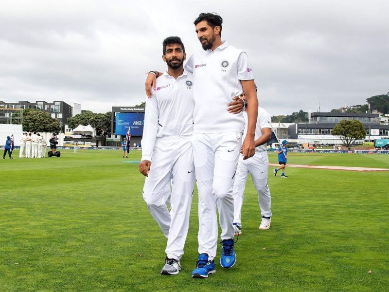 Ishant Sharma (R) has spearheaded the Indian bowling unit for the last few years