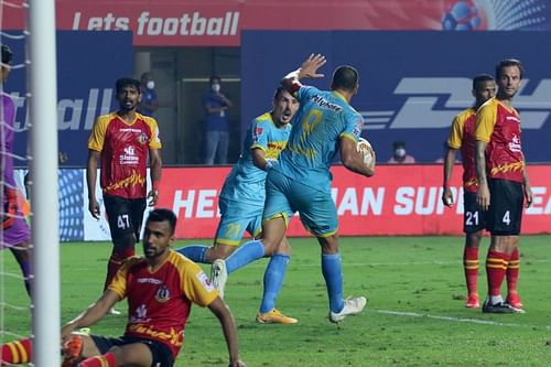 Hyderabad FC managed to earn a draw against a gritty SC East Bengal in their previous ISL fixture. (Image: ISL)