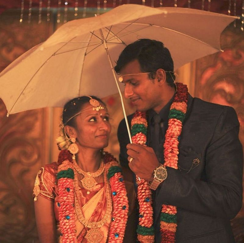 T Natarajan wedding photos