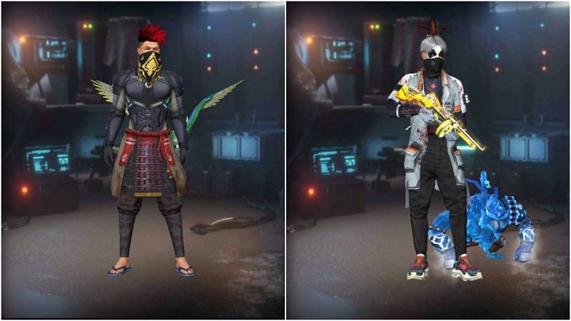 Free Fire IDs of Amitbhai and El Gato