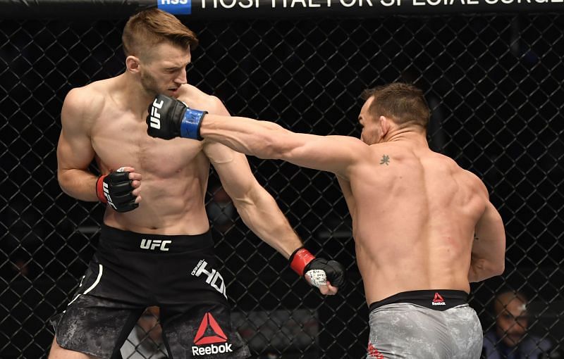 UFC 257: Moments before Dan Hooker got knocked out by Michael Chandler in the co-main event