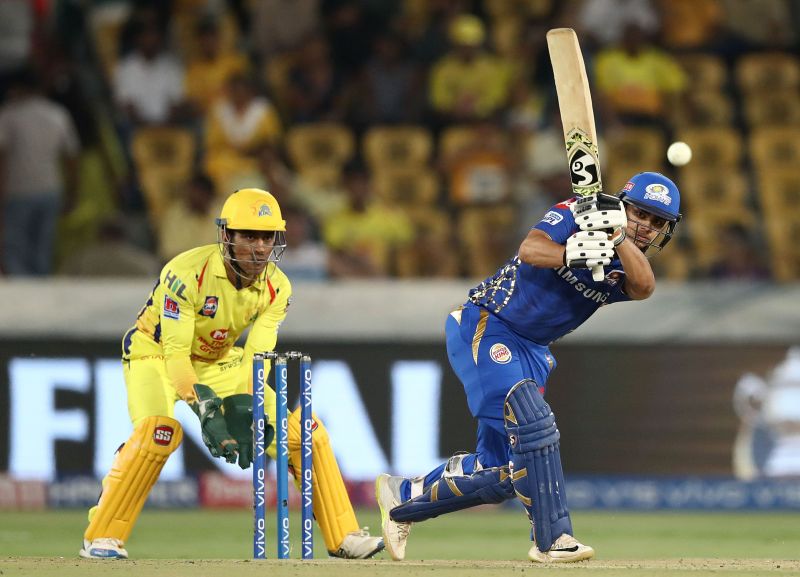 Ishan Kishan in action for Mumbai Indians