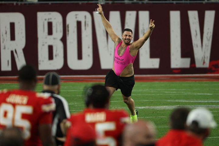 streaker at super bowl game 2025