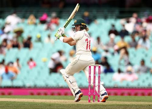 Will Pucovski made his Test debut against India