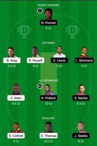 JAM v TRI Dream11 Team Prediction