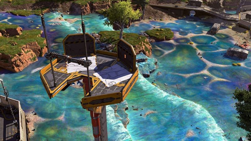 The new Observation Towers in Apex Legends Season 8 (Image via Electronic Arts)