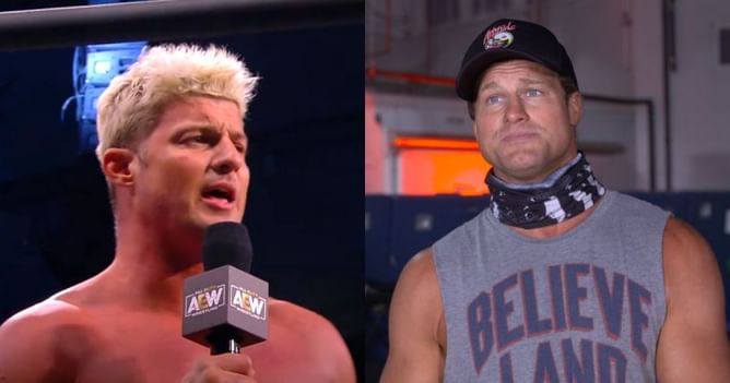 Dolph Ziggler reacts to his brother's promo on AEW Dark
