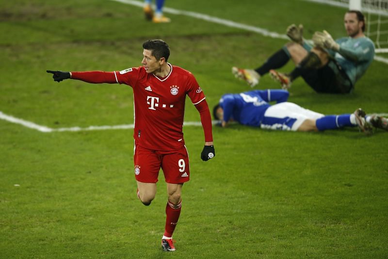 Robert Lewandowski has scored a lot of goals for Bayern Munich this season
