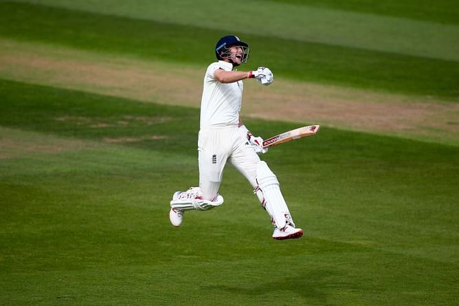 What is the highest score by an England batsman in Tests against Team India?