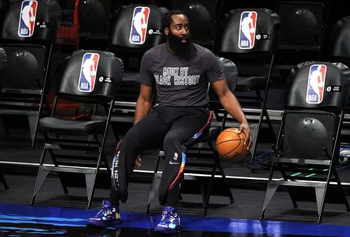 James Harden of the Brooklyn Nets