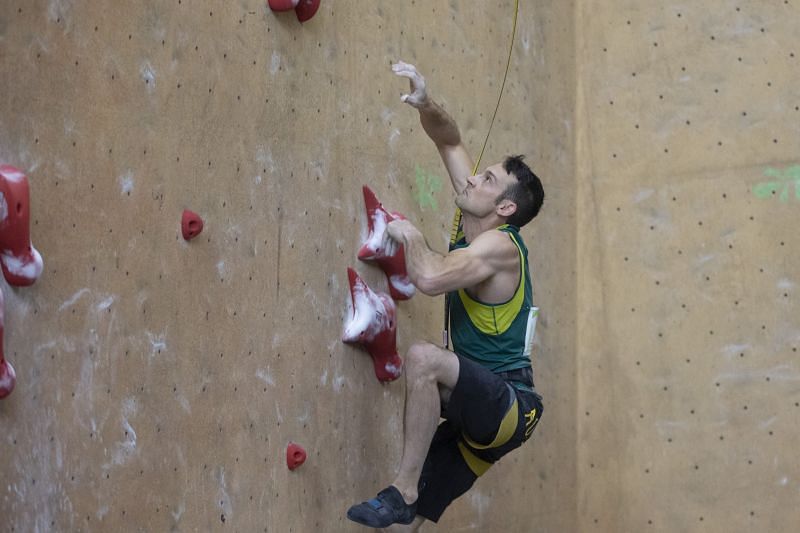 Sport Climbing Olympic qualifications were held in Sydney