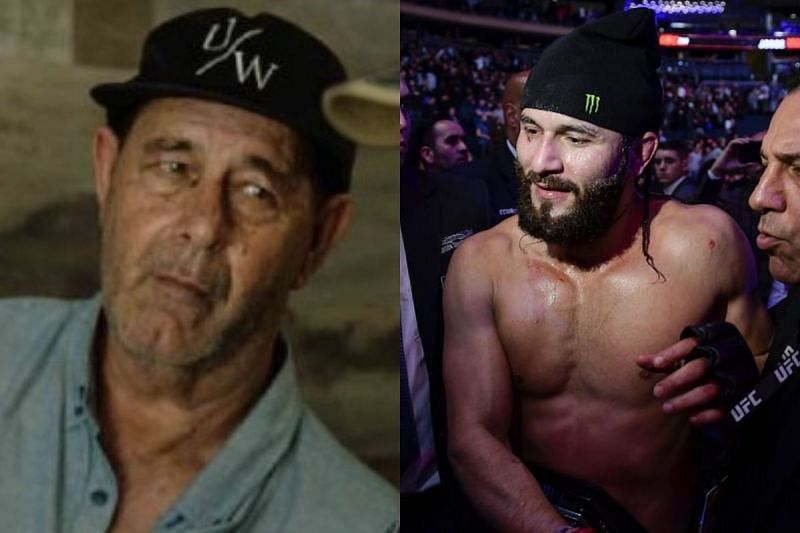 Jorge Masvidal Sr. (left) was serving jail time when his son was fighting in Miami backyards.