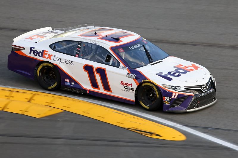 Denny Hamlin&#039;s No. 11 Toyota has a rich history in NASCAR. Photo: James Gilbert/Getty Images.