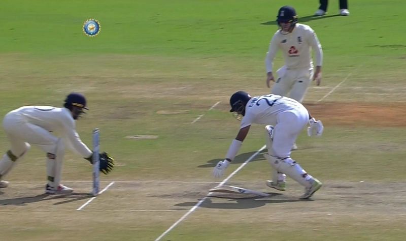 Cheteshwar Pujara was run out off Moeen Ali&#039;s bowling on Day 3