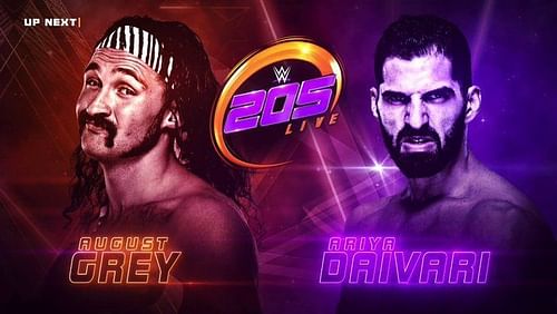 August Grey-faced Ariya Daivari in a serious grudge match