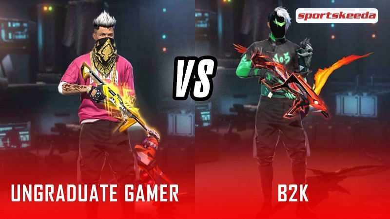 Garena Free Fire: UnGraduate Gamer vs B2K (Image via Sportskeeda)