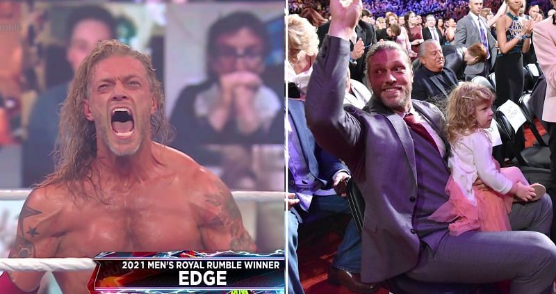 Edge is the first WWE Hall of Famer to win the Royal Rumble