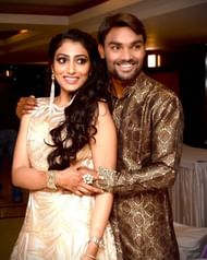 Sandeep Sharma and his wife