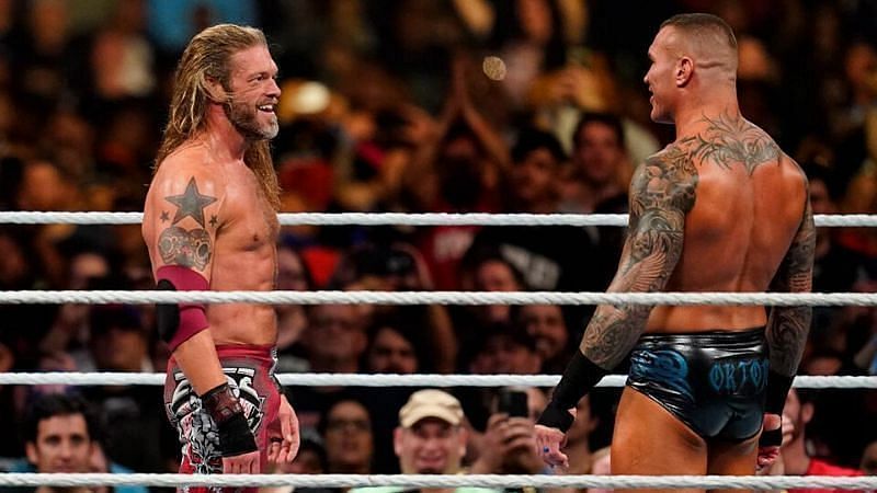 Edge and Randy Orton at WWE Royal Rumble