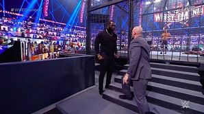 Former Champion slams WWE for allowing Omos to stay near AJ Styles' pod at Elimination Chamber