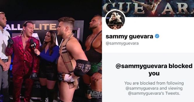 Sammy Guevara blocks Inner Circle member after quitting the stable