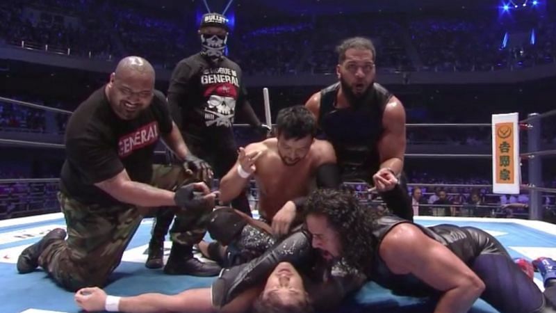 KENTA joined the Bullet Club after betraying Katsuyori Shibata