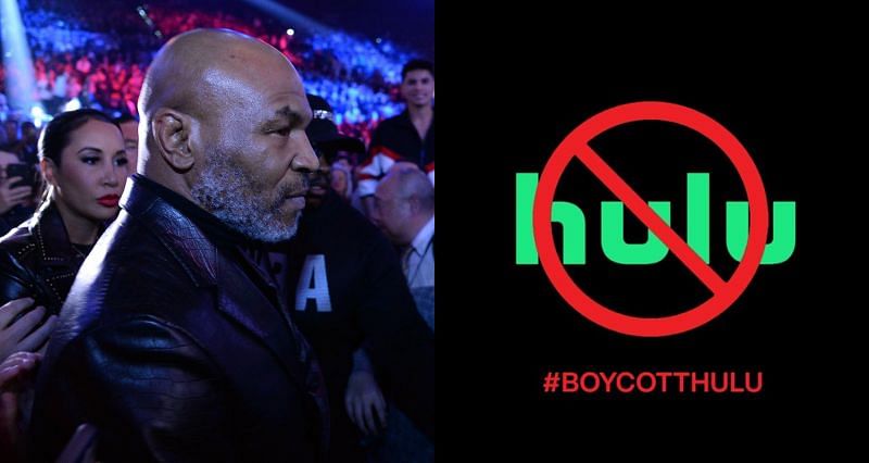 Mike Tyson is urging fans to boycott the video streaming platform Hulu