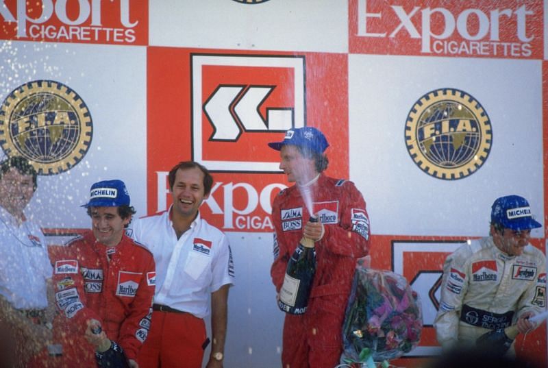 McLaren dominated the Formula 1 circuit with Niki Lauda and Alain Prost.