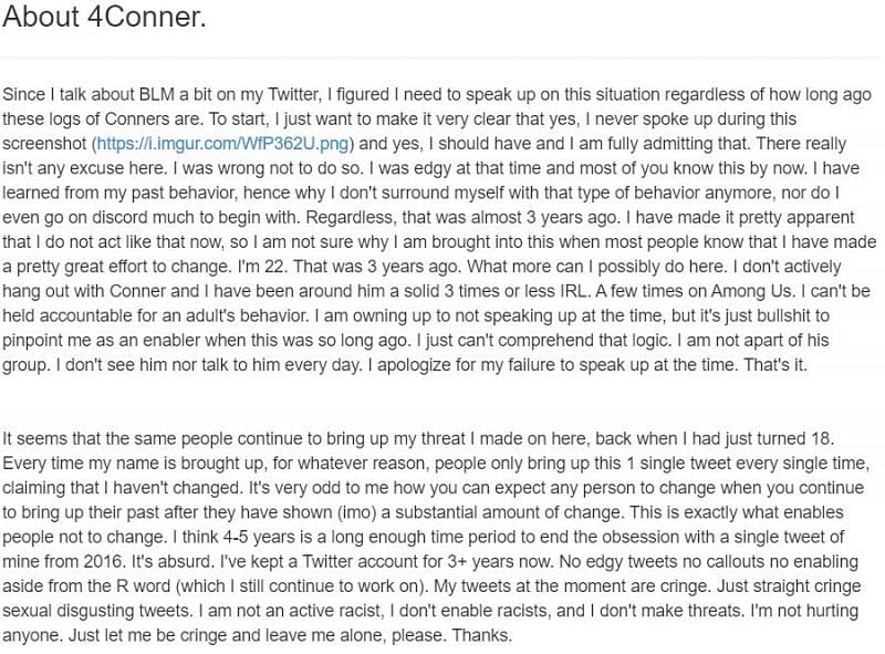 Twitch streamer Kayla explains her story after 4Conner Drama makes its way to her (Image via Kayla on Twitter)