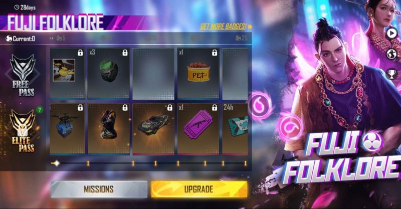 Free Fire Elite Pass