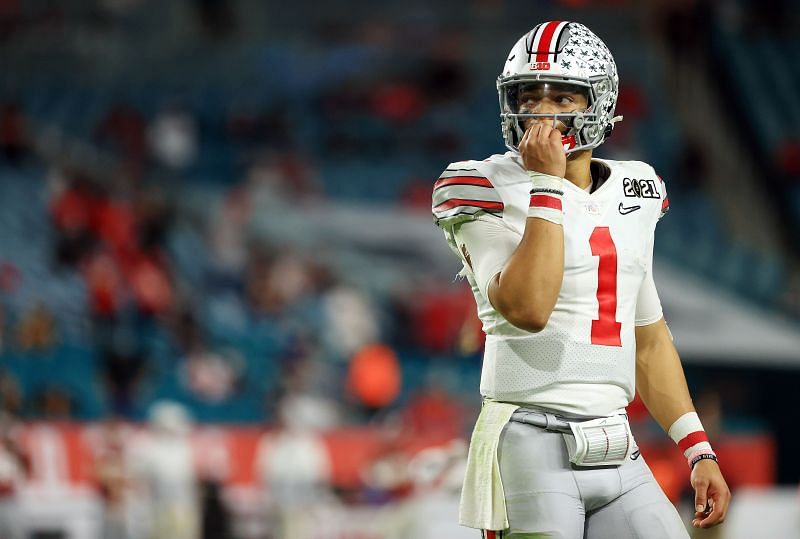 Ohio State QB Justin Fields will need a lot of help if he ends up in Houston