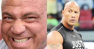 "That's why he does it" - Kurt Angle reveals the real reason why The Rock oversells in matches