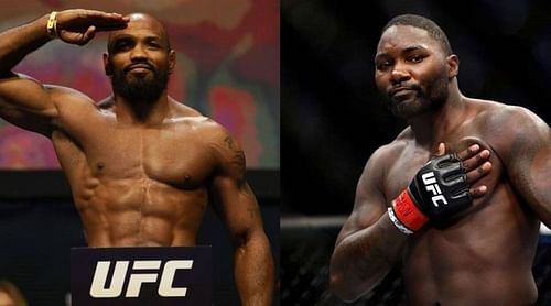 Yoel Romero (left); Anthony Johnson (right)