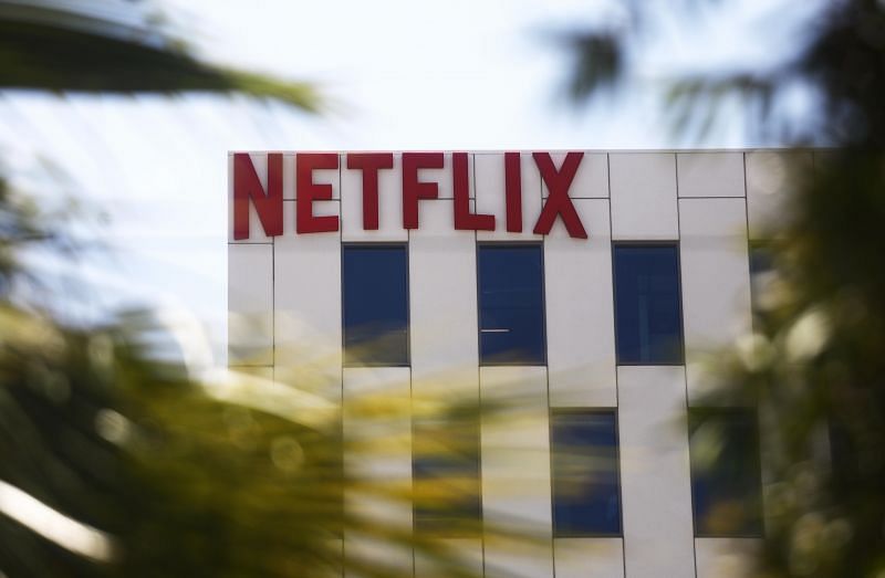 Netflix headquarters. (Photo by Mario Tama/Getty Images)