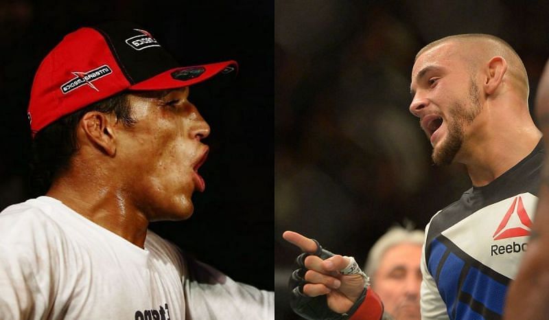 Charles Oliveira and Dustin Poirier