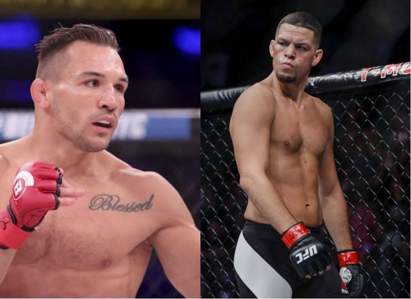 Nate Diaz gave credit to Michael Chandler for his phenomenal debut win.