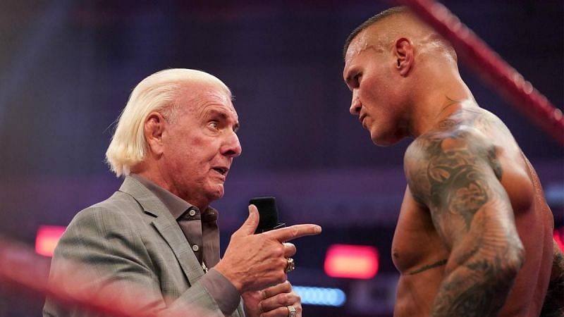 Randy Orton with Ric Flair.