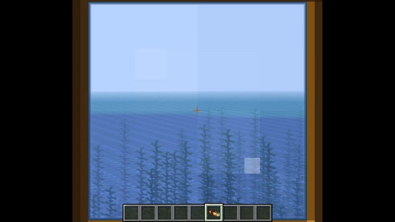 The Spyglass is used to zoom in on an area that the player is looking at (Image via Minecraft)