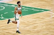 Jayson Tatum #0 of the Boston Celtics.