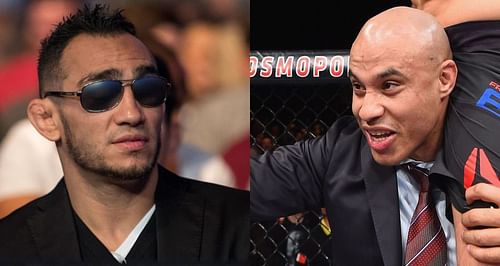 Tony Ferguson (left) and Ali Abdelaziz (Right)