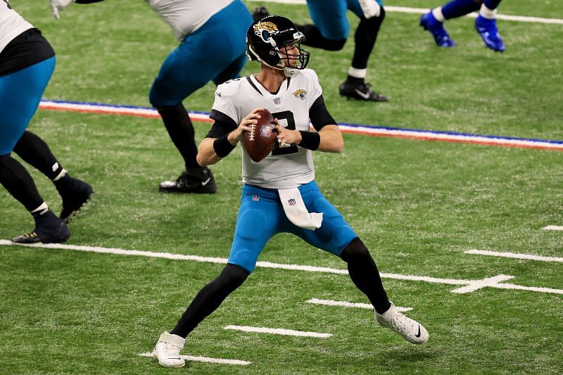 Jacksonville Jaguars may sign a free agent QB to back up their rookie quarterback
