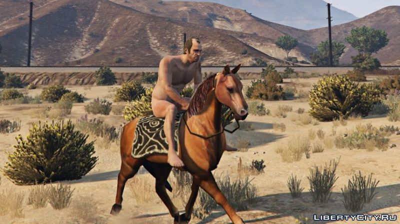 There are no horses in the GTA franchise (Image via LibertyCity.net) Hot Coffee caused a lot of controversy for Rockstar Games (Image via lsneptun)