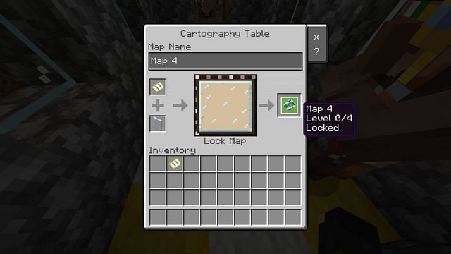 cartography table Map 4