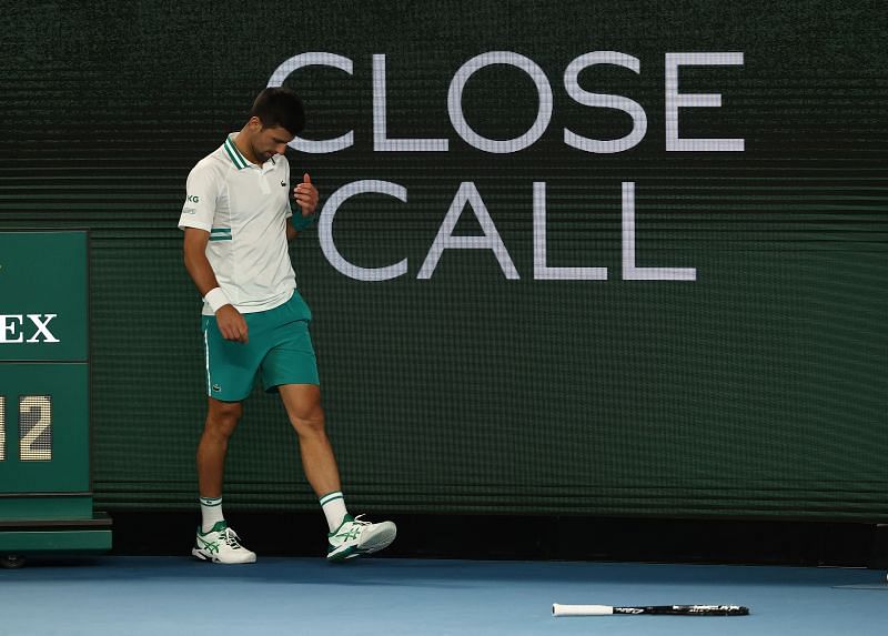 Novak Djokovic once again targeted by Nick Kyrgios