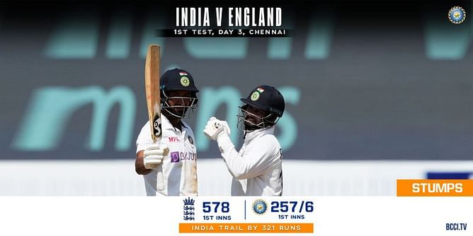 How many runs does Team India need to avoid following on?